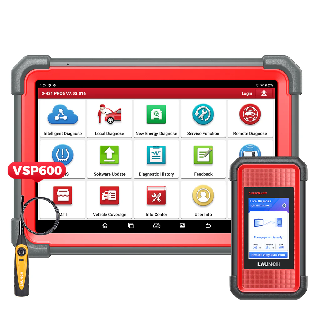 Launch X431 Pro5 ECU Programmer Diagnostic Scanner - Image 6