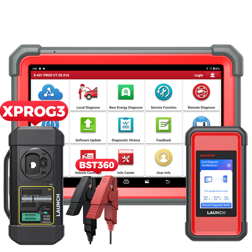Launch X431 Pro5 ECU Programmer Diagnostic Scanner - Image 7
