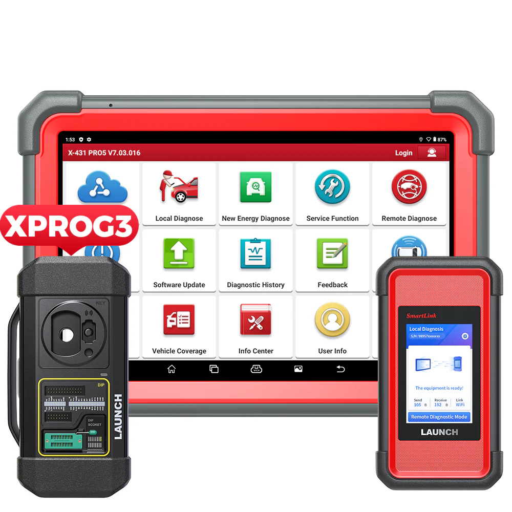 Launch X431 Pro5 ECU Programmer Diagnostic Scanner - Image 8
