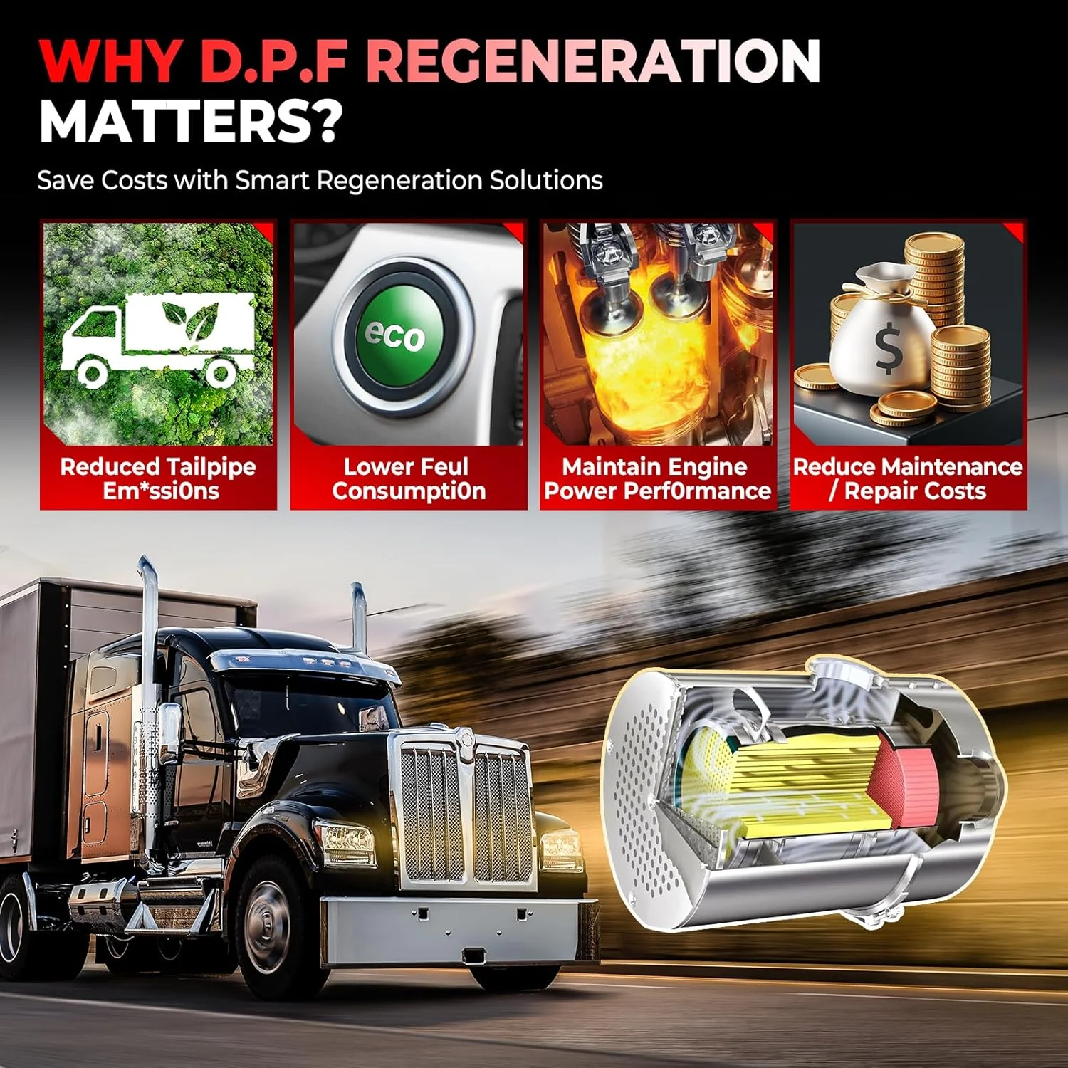 Launch CRP129 HD Heavy Duty Truck Scanner - Image 5