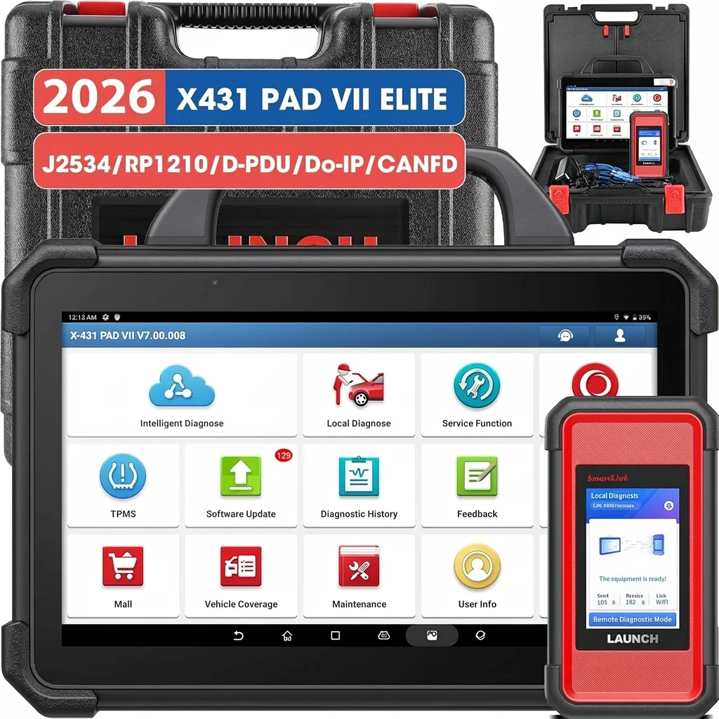 Launch X431 Pad VII Pad7 Elite Diagnostic Tool 2 Years Free Update
