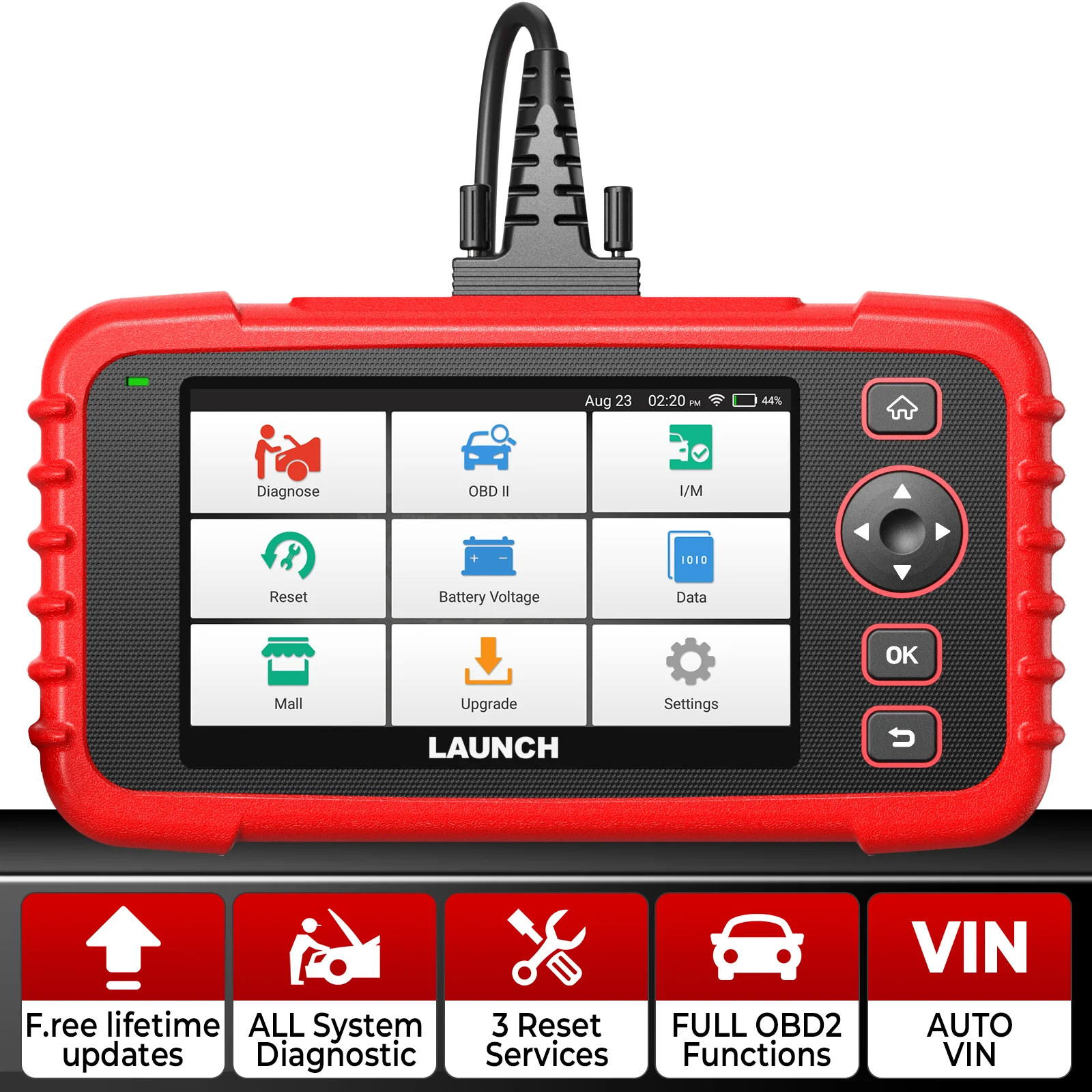 LAUNCH X431 CRP123X Plus Car OBD2 Scanner