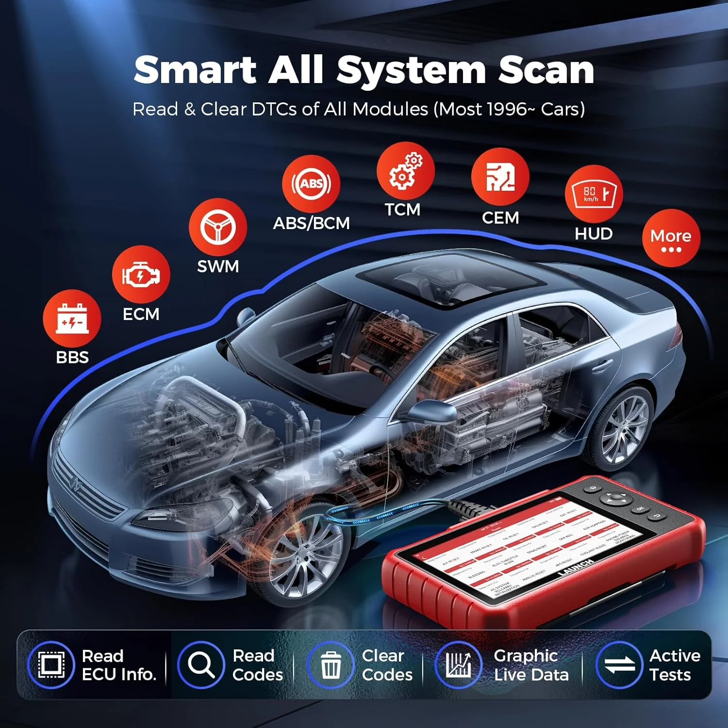 Launch X431 CRP919X Lite Bidirectional Scan Tool - Image 2