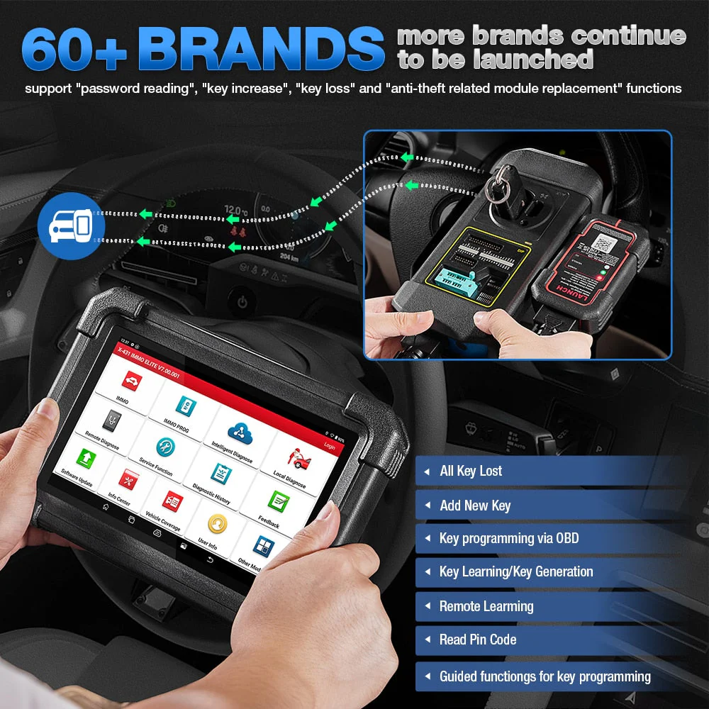 Launch X431 IMMO Elite Diagnostic Tool - Image 4