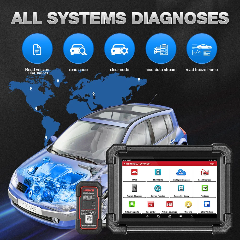 Launch X431 IMMO Elite Diagnostic Tool - Image 6