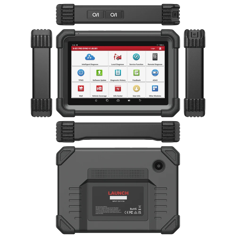 Launch X431 PRO DYNO Bidirectional Diagnostic Scanner - Image 4