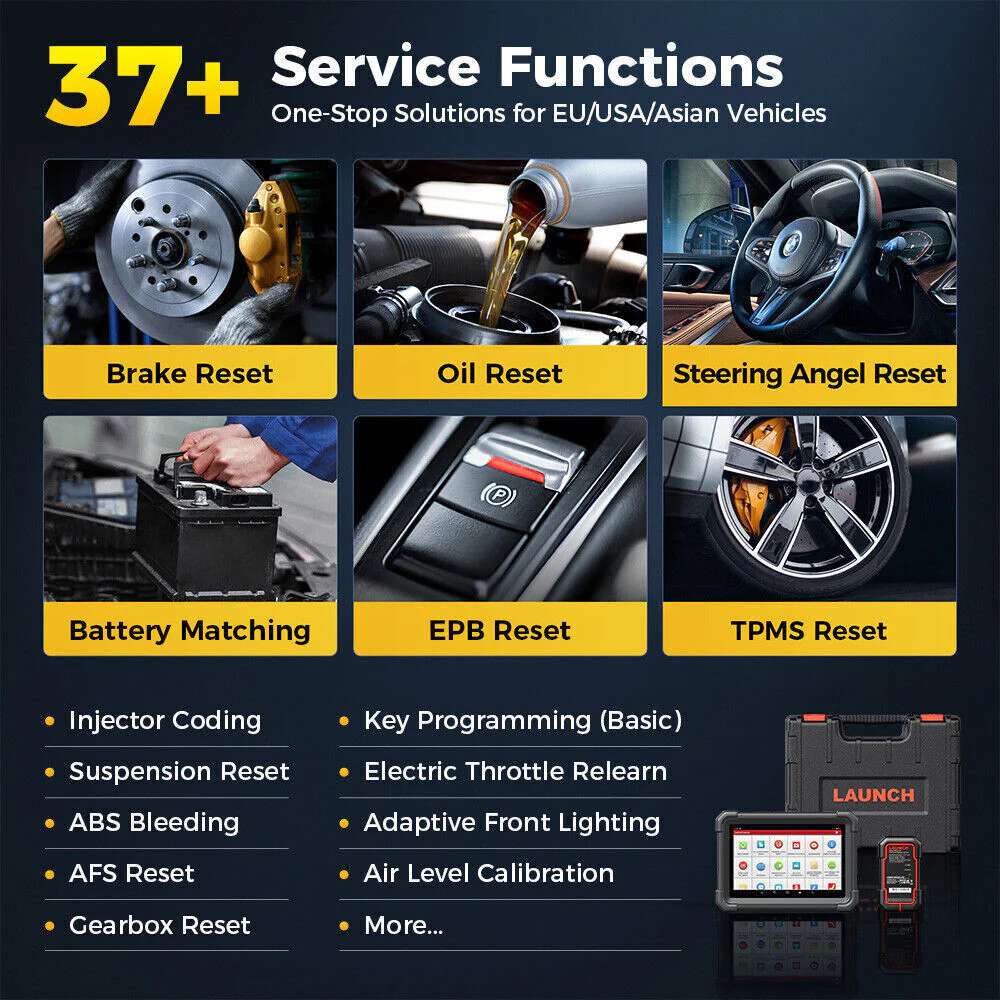 Launch X431 PRO DYNO Bidirectional Diagnostic Scanner - Image 9