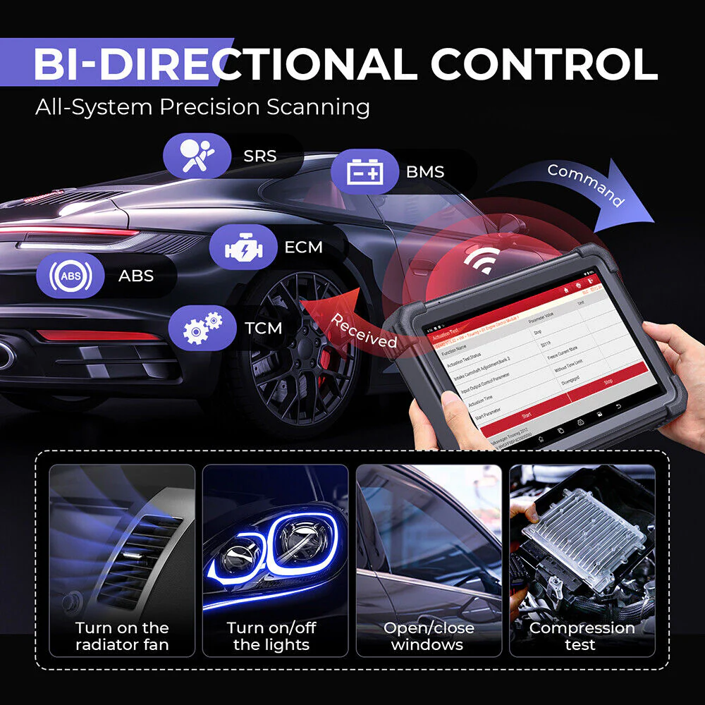 Launch X431 PRO3 APEX Bidirectional Scan Tool - Image 11