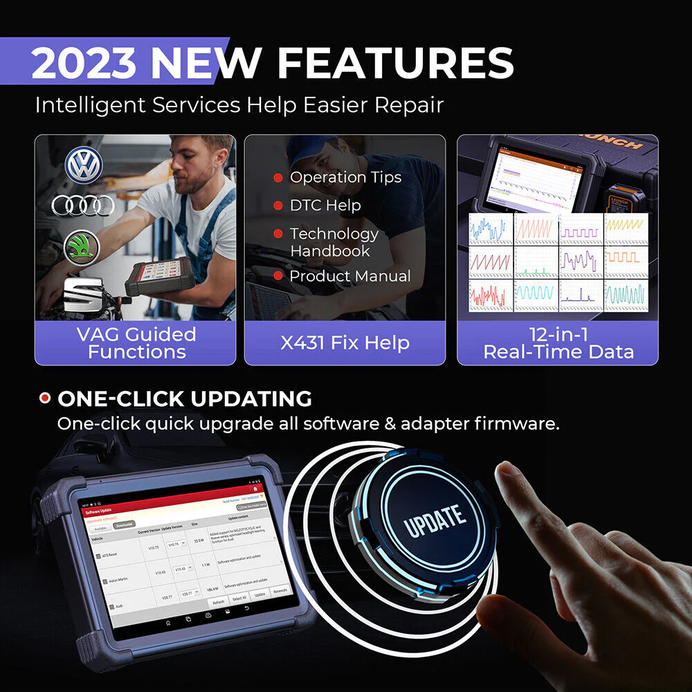 Launch X431 PRO3 APEX Bidirectional Scan Tool - Image 12