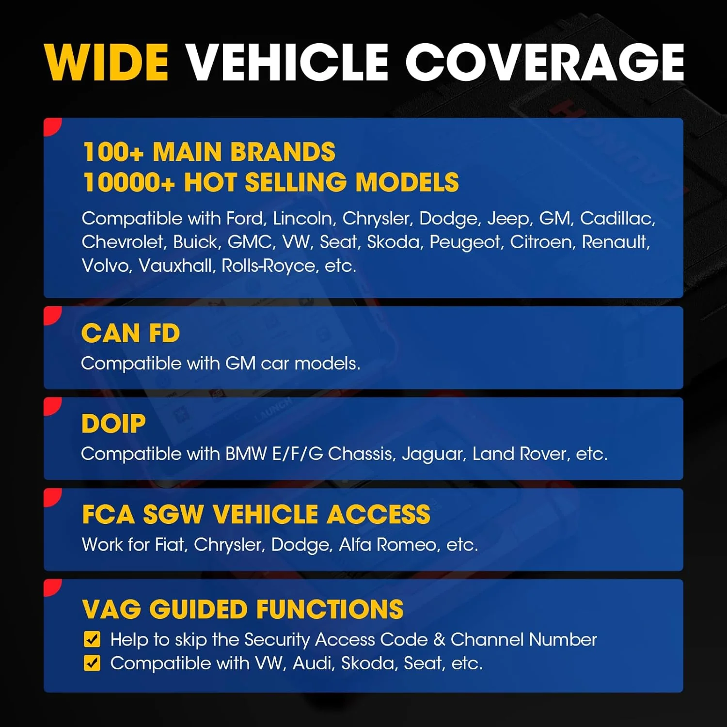 Launch X431 PROS ELITE Bidirectional Scan Tool - Image 4