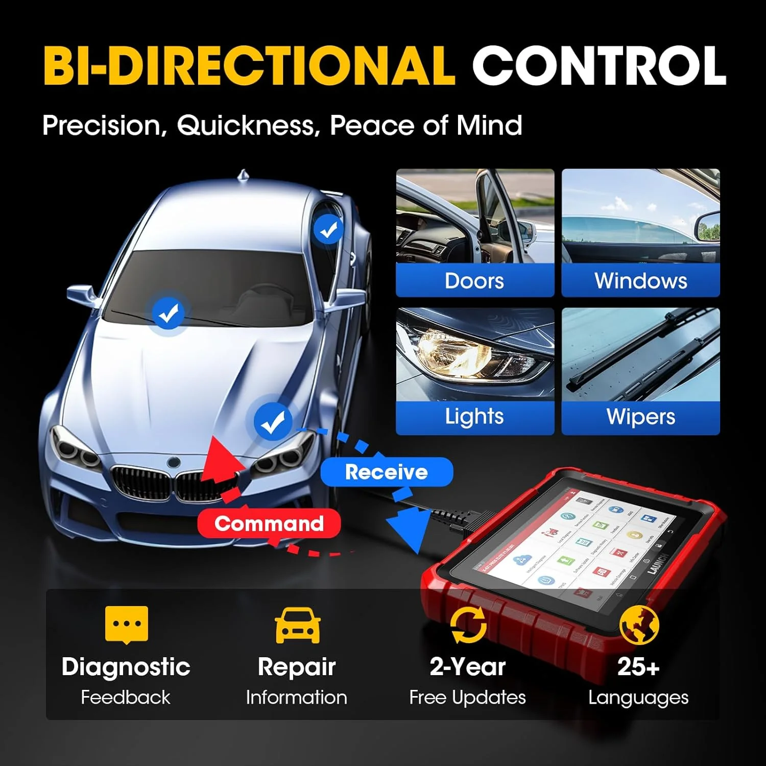 Launch X431 PROS ELITE Bidirectional Scan Tool - Image 7