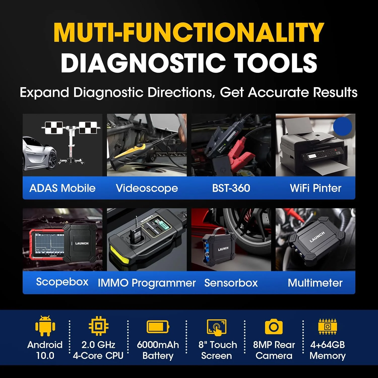 Launch X431 PROS ELITE Bidirectional Scan Tool - Image 8