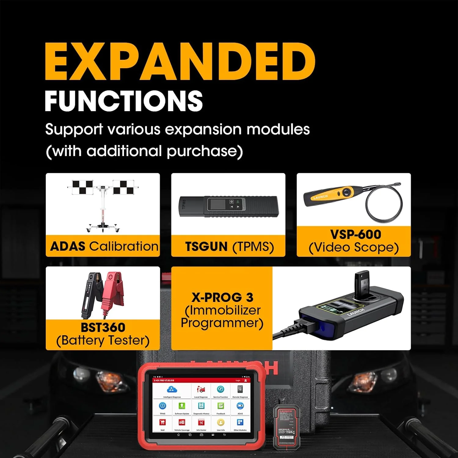 LAUNCH X431 PROS V5.0 Diagnostic Tool - Image 7
