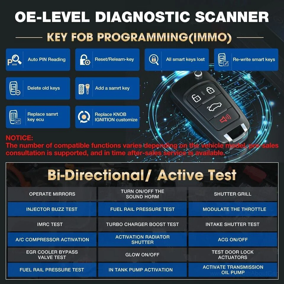 Launch X431 V+ 5.0 PRO3 Bidirectional OBD2 Diagnostic Scanner - Image 6